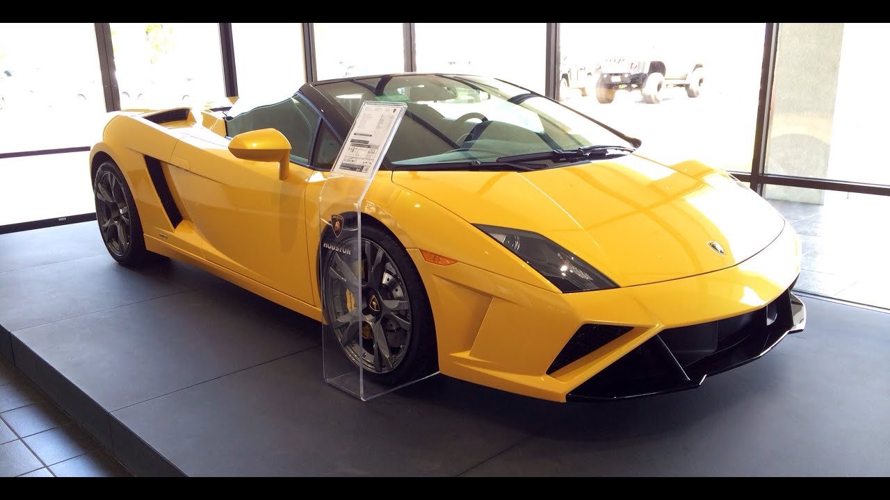 2014 Lamborghini Gallardo LP560-4 Spyder Walk Around Tour - YouTube