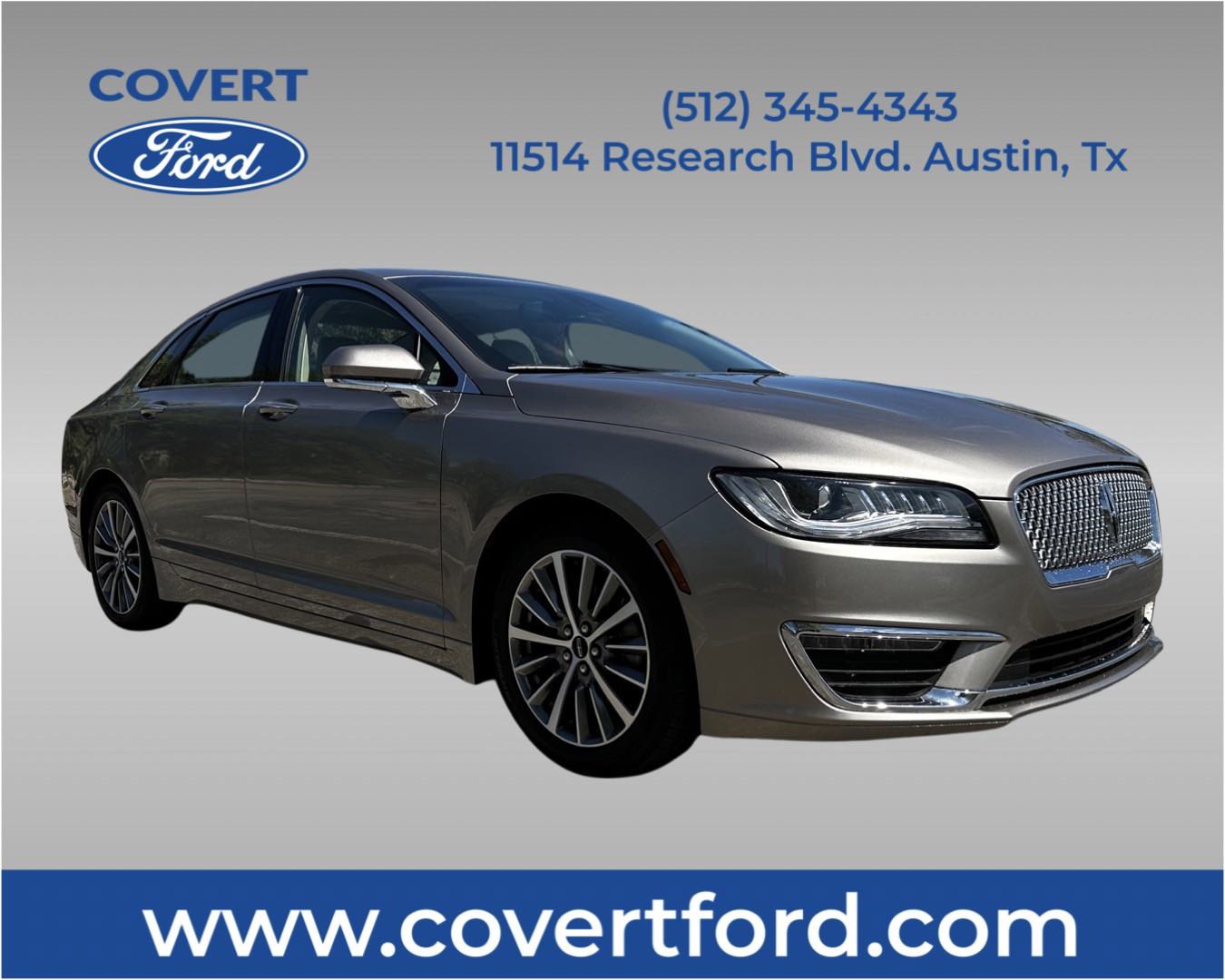 Pre-Owned 2019 Lincoln MKZ Standard 4dr Car in Austin 3LN6L5A99KR632506 |  Covert Auto Group