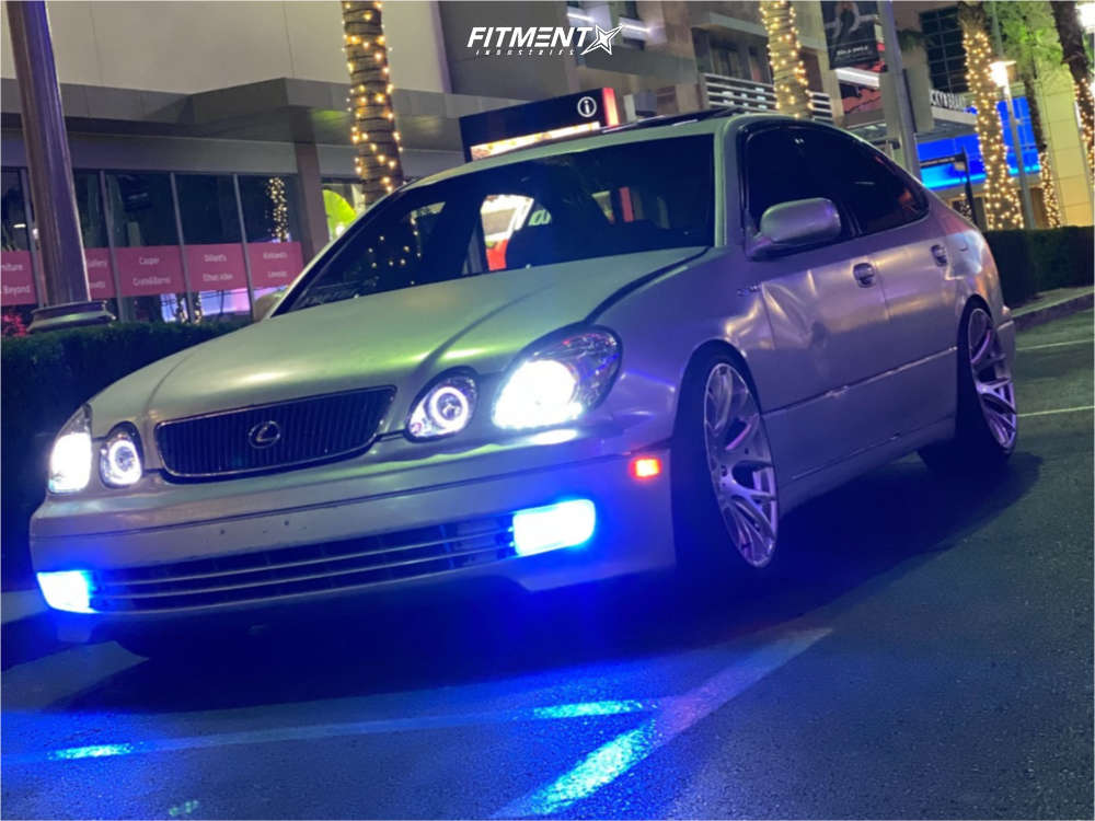 1999 Lexus GS300 Base with 19x9.5 ESR Sr12 and Michelin 235x40 on Coilovers  | 1838224 | Fitment Industries