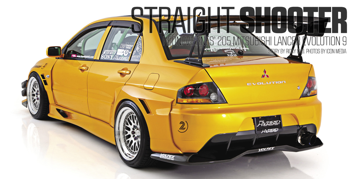 Straight Shooter: 2005 Mitsubishi Lancer EVO 9 - PASMAG is the Tuner's  Source for Modified Car Culture since 1999