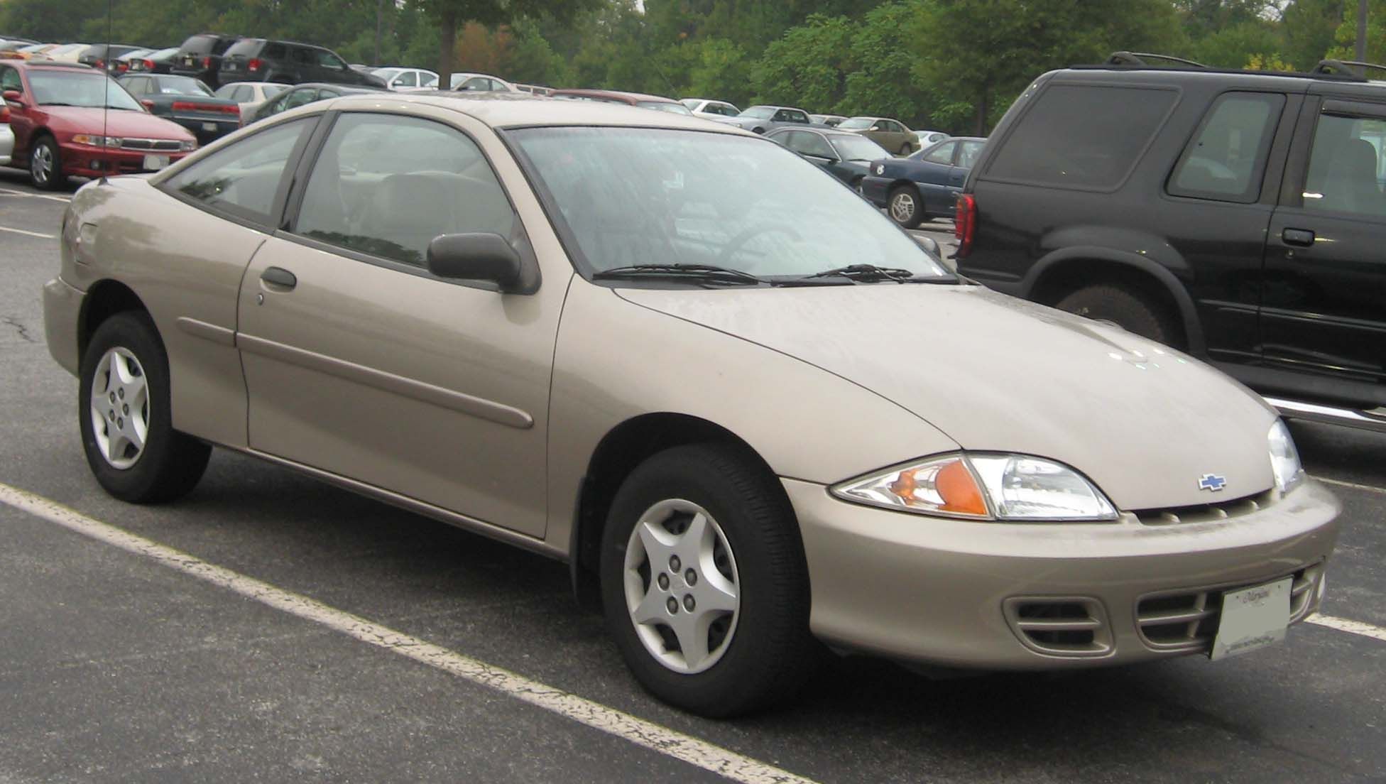 2000 Chevy Cavalier - first vehicle I owned I actually had to pay for. Mine  looked like this but had an uber-sporty tail fin on the back.