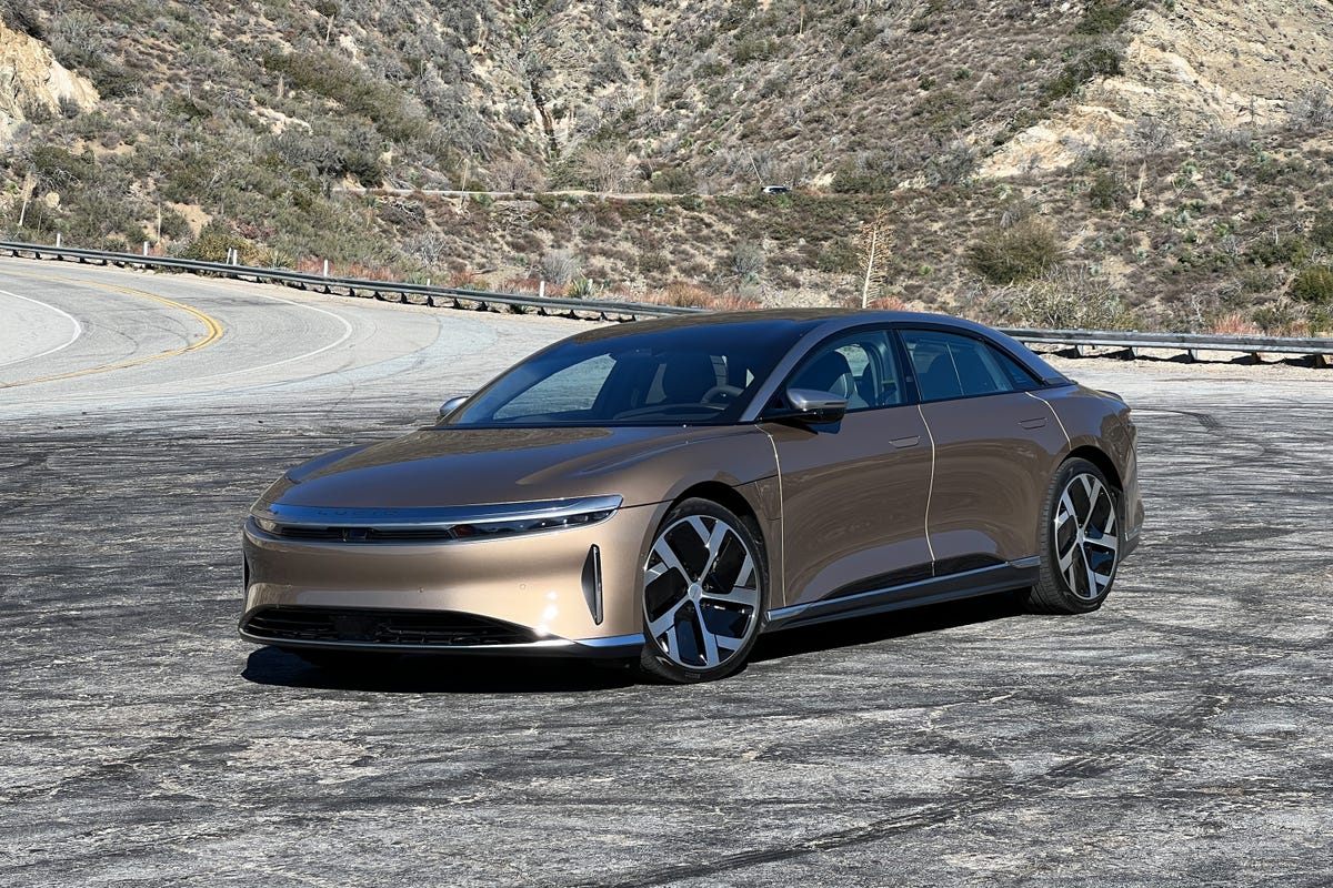 The 2022 Lucid Air Dream Edition Performance Is a 1,111-HP EV With Style -  CNET