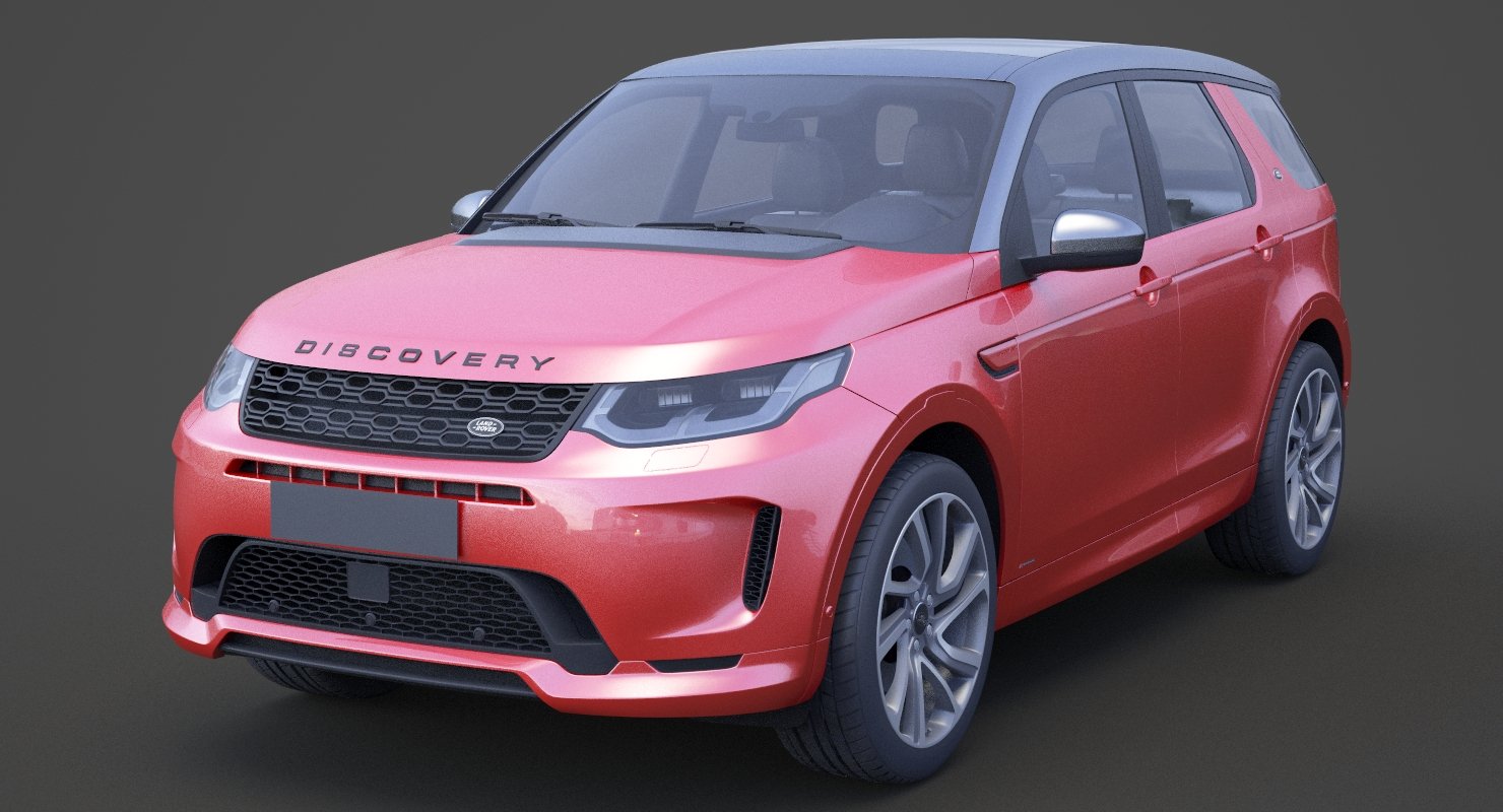 Land Rover Discovery Sport 2020 - 3D Model by sky3dstudios69