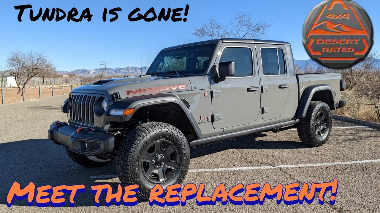 New 2022 Jeep Gladiator Mojave ! In Sting gray, detailed walk around. -  YouTube