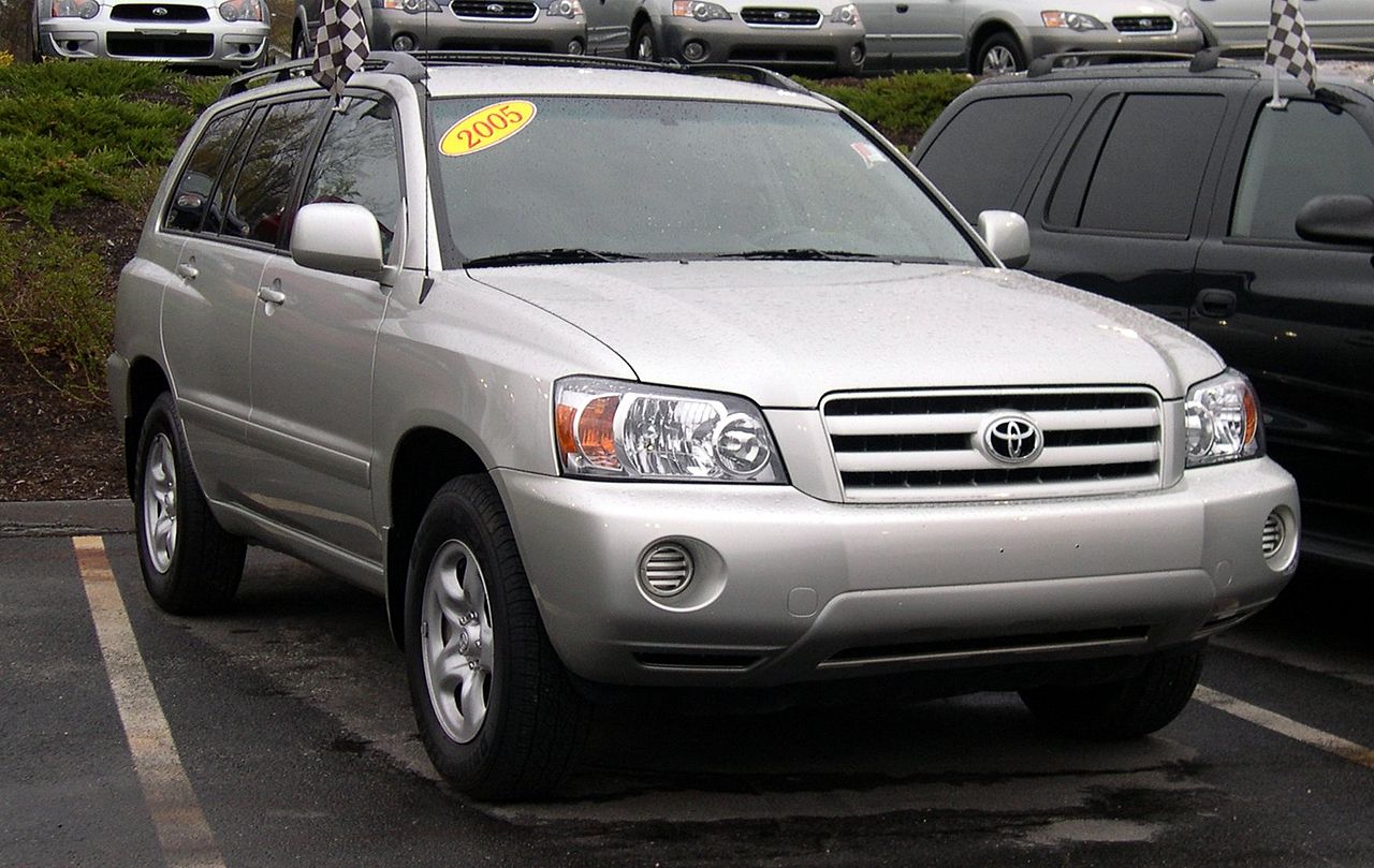 File:2005 Toyota Highlander.jpg - Wikimedia Commons