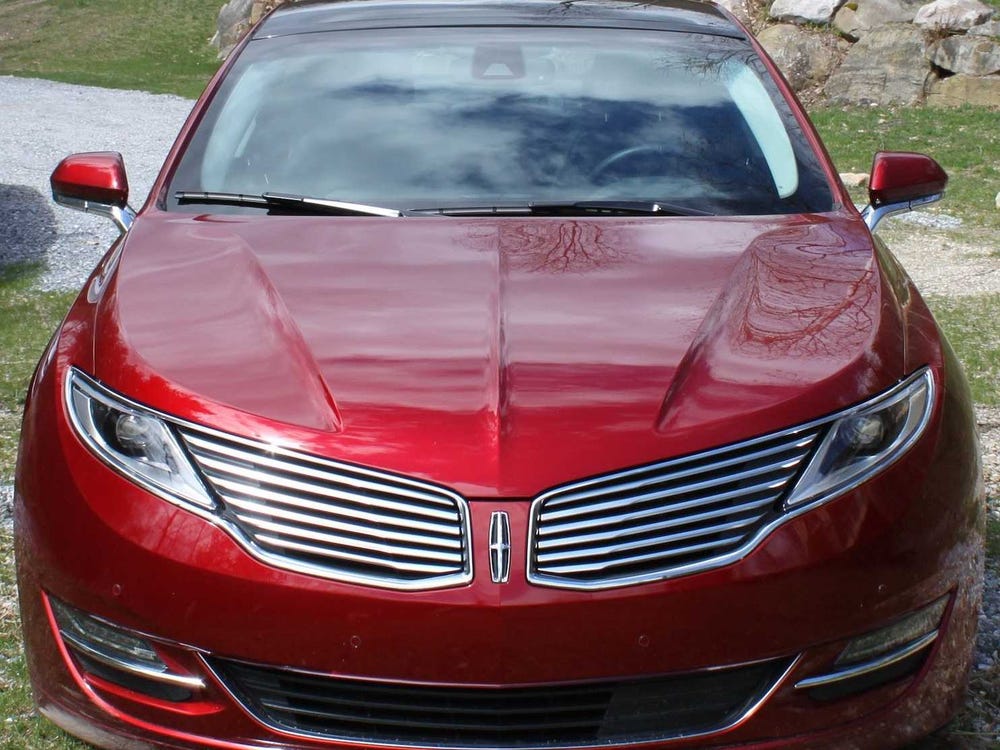 Photos of Ford's 2013 Lincoln MKZ
