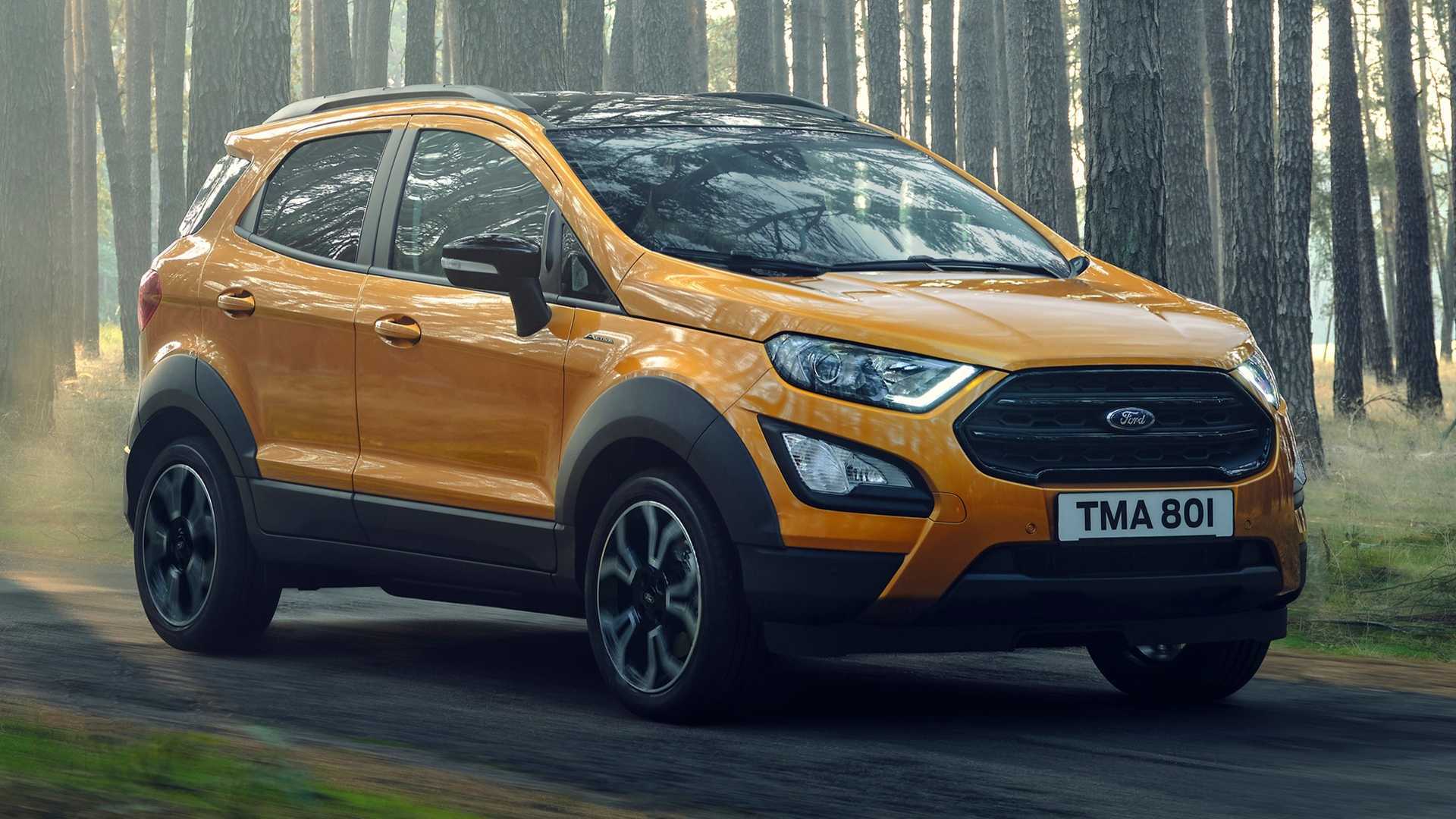2021 Ford EcoSport Active officially revealed trying to look tough