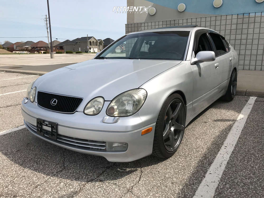 1998 Lexus GS300 4dr Sedan with 19x8.5 VMR V705 and Firestone 225x45 on  Coilovers | 1753602 | Fitment Industries