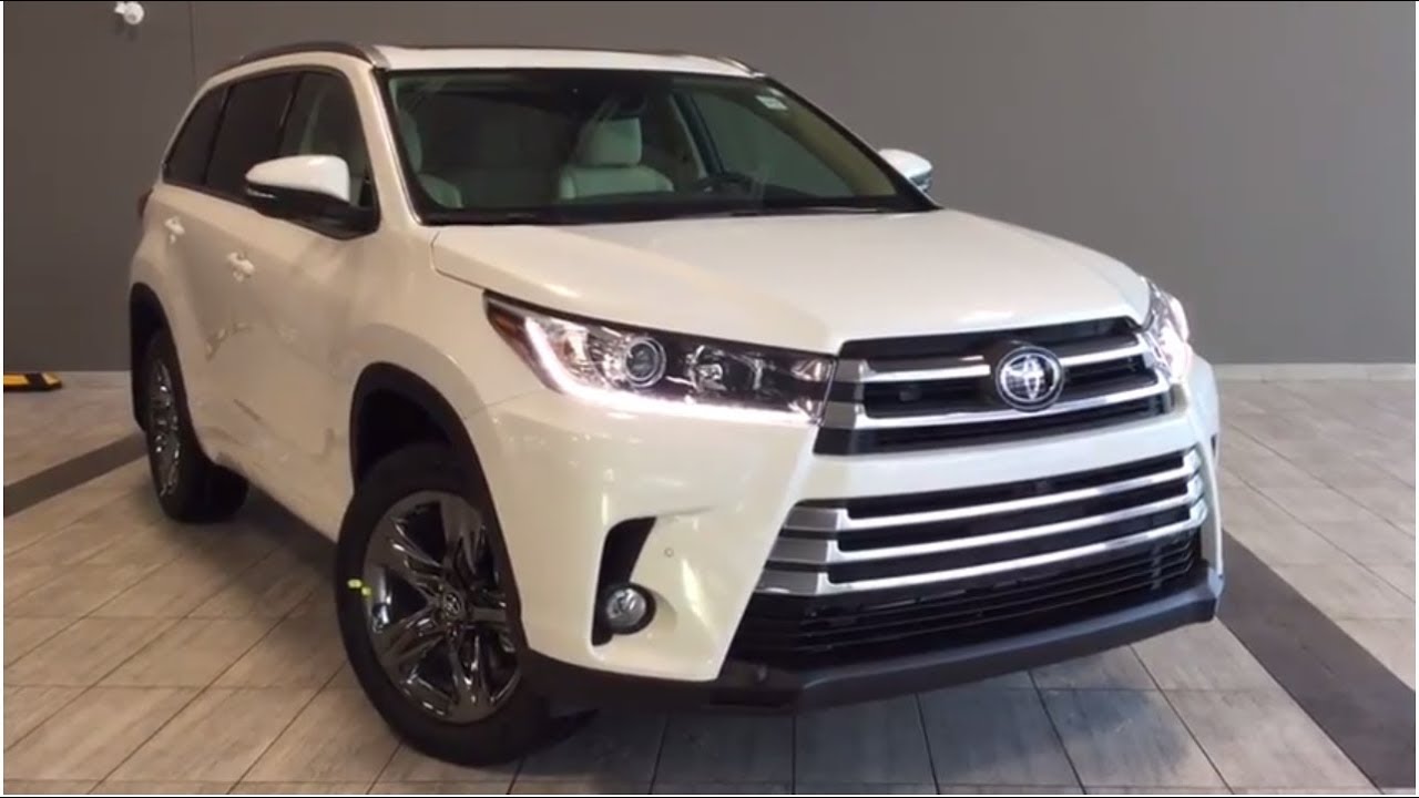 2018 Toyota Highlander Limited AWD | Toyota Northwest Edmonton - YouTube