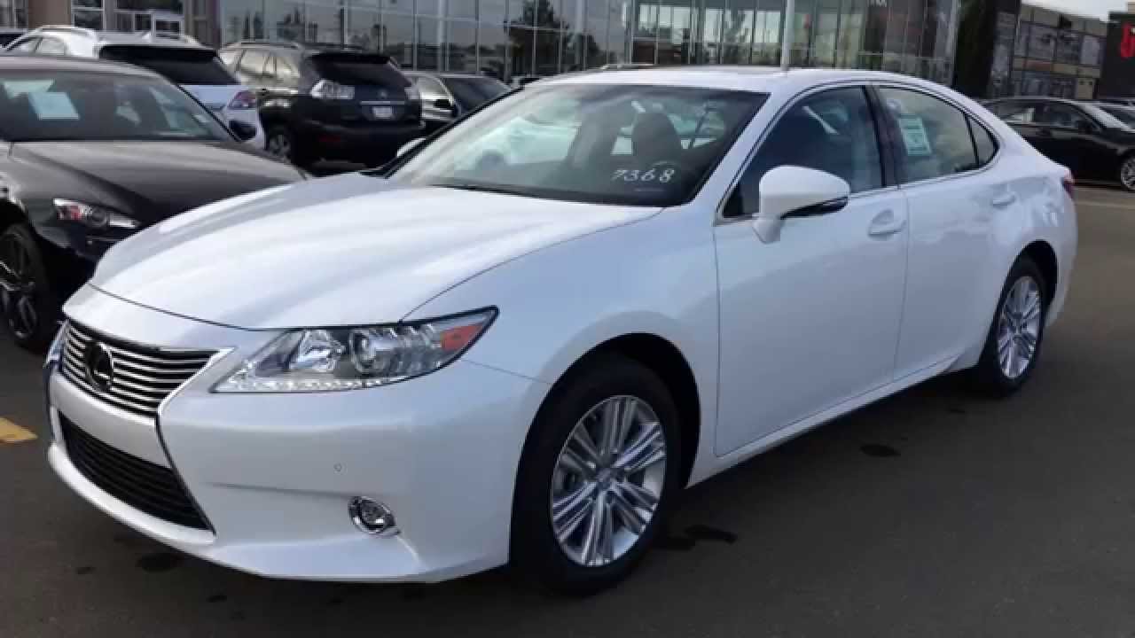 2015 Lexus ES 350 4dr Sdn FWD Review - YouTube