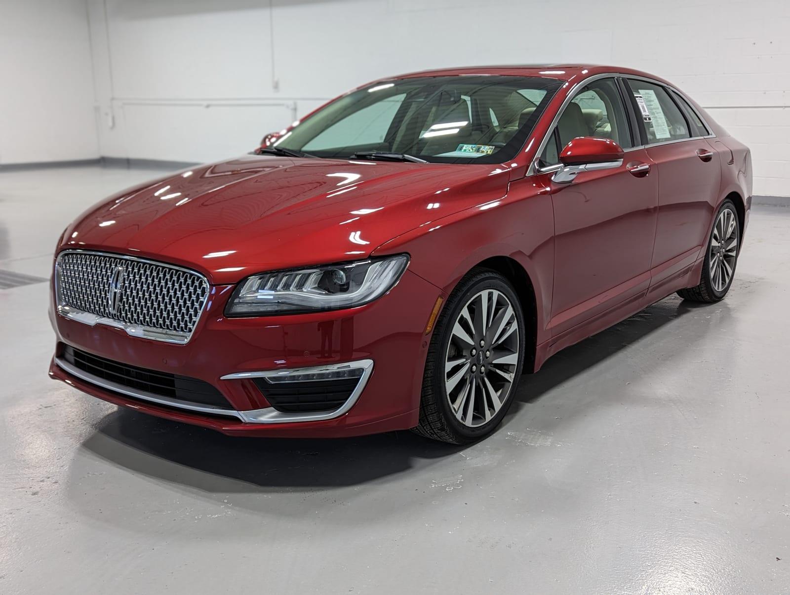 Certified Pre-Owned 2019 Lincoln MKZ Reserve II in Ruby Red Metallic Tinted  Clearcoat | Greensburg, PA | #F83142F