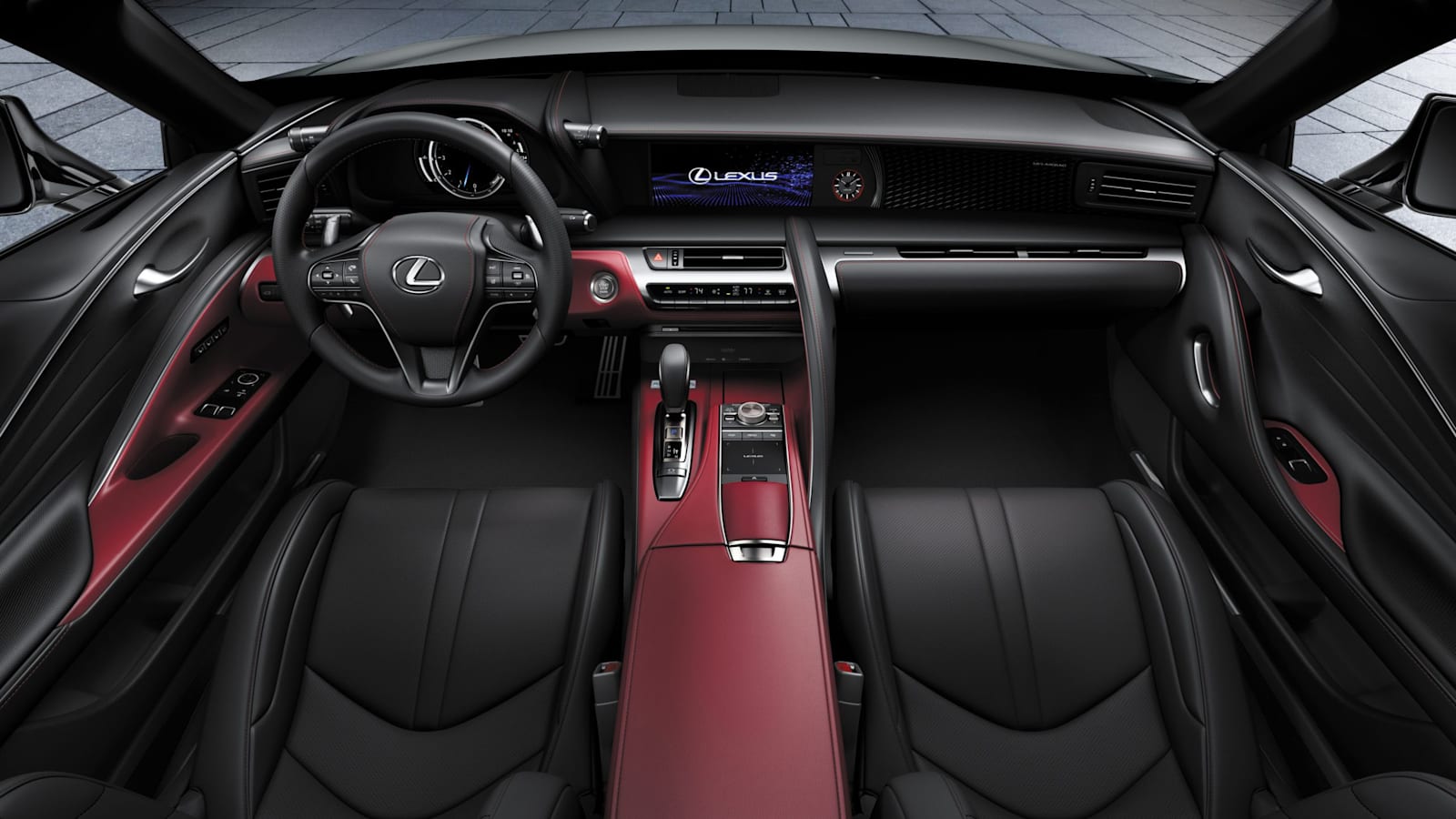 2022 Lexus LC 500 Inspiration Series gets red accents, unique wheels -  Autoblog