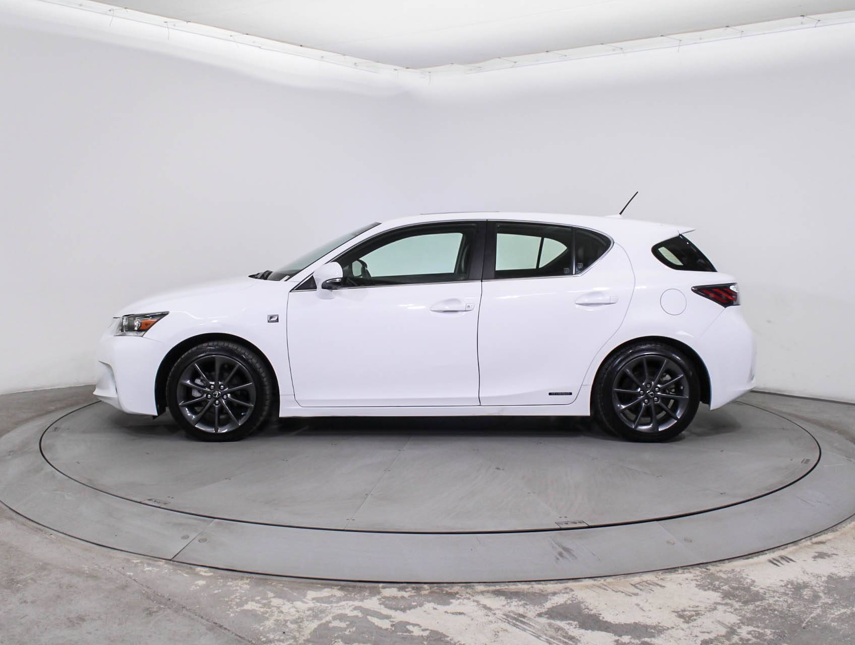 Used 2013 LEXUS CT 200H F Sport for sale in MIAMI | 88974