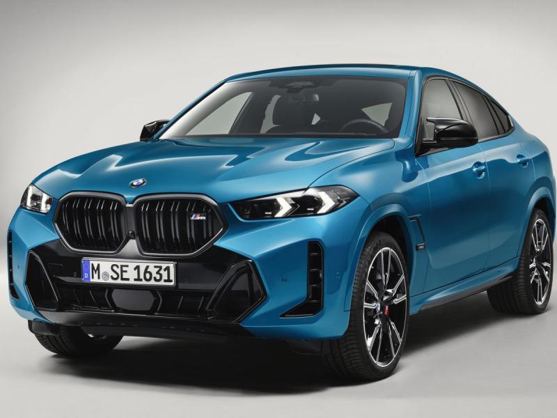 2024 BMW X5 and X6 Get New Faces, New Engines, New Interior