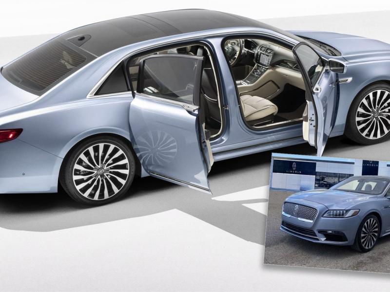 2020 Lincoln Continental With Suicide Doors Pops Up for $120,000